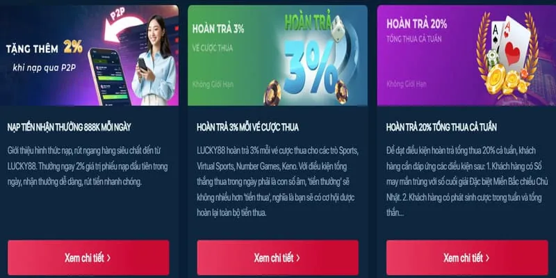 Đặc quyền VIP và thưởng độc quyền